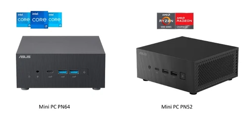 Mini PC ASUS PN52 şi PN64