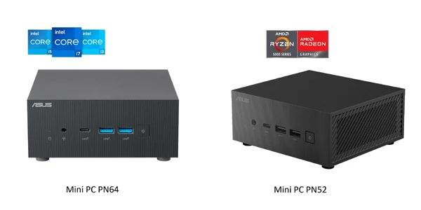 Mini PC ASUS PN52 şi PN64