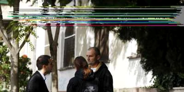 Ştefan Enică (dreapta) şi soţia sa, Ramona, au vorbit pentru "Adevărul" despre incidentul cu bodyguardul