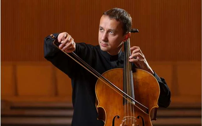 Violoncelistul de succes Răzvan Suma FOTO:Mihai Benea