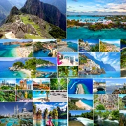 Destinații uimitoare de pe mapamond de vizitat la începutul verii 2025 Colaj