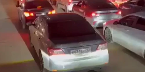 Mulţi ruşi încearcă să treacă în Kazahstan după declanşarea mobilizării foto captura video