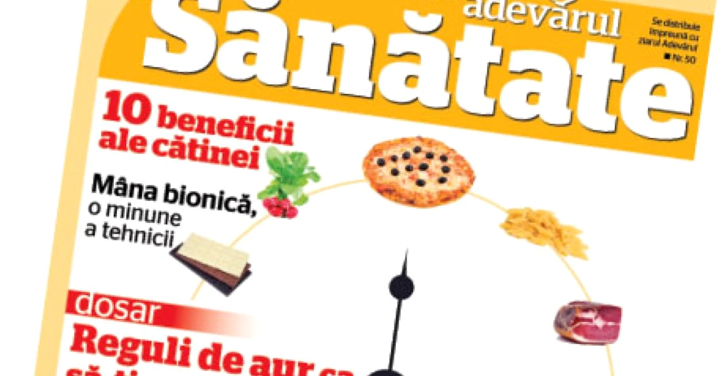Coperta  „Adevărul Sănătate” 