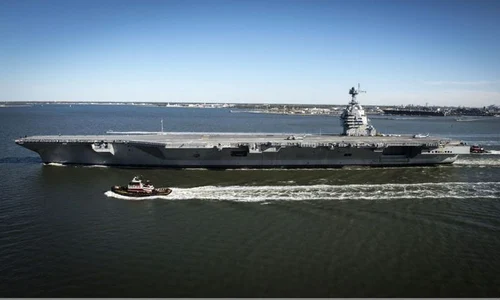 VIDEO Cum arată cea mai mare şi mai scumpă navă de război din lume  jpeg