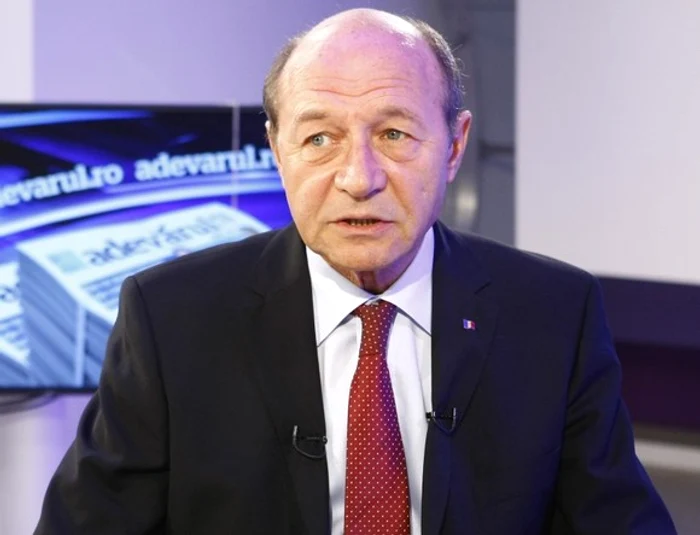 Traian Băsescu crede că nu ar trebui să primim nici un refugiatFoto: David Muntean