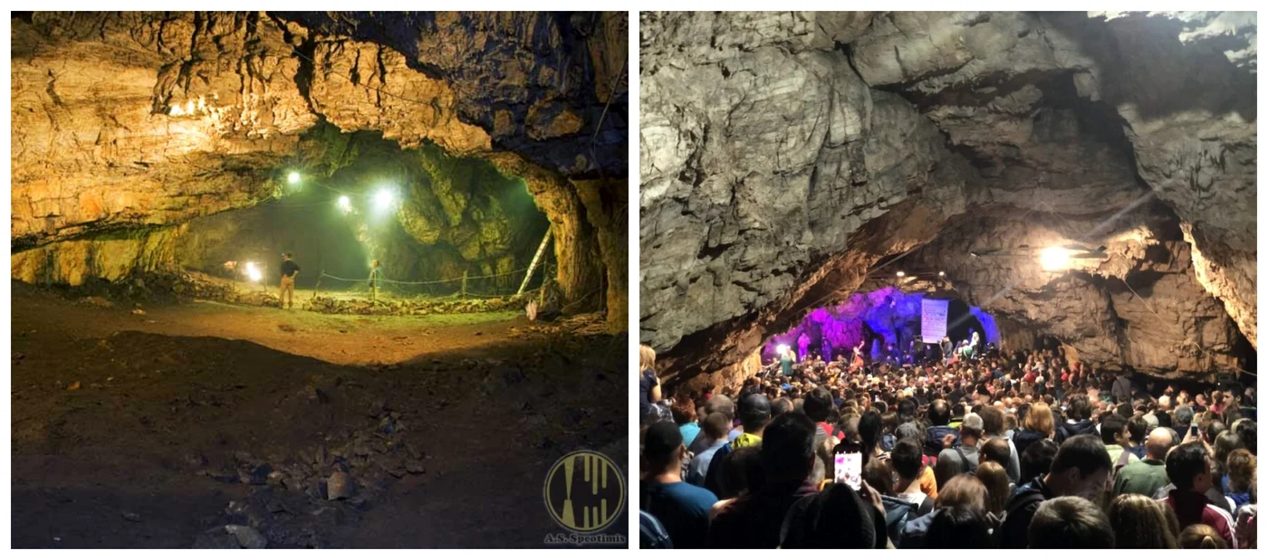 Peștera Românești este în județul Timiș