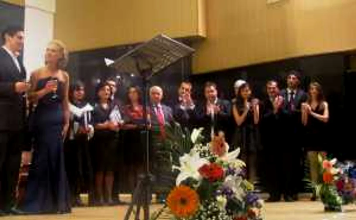 La sfârşitul galei, premianţii au urcat pe scenă pentru o poză de grup