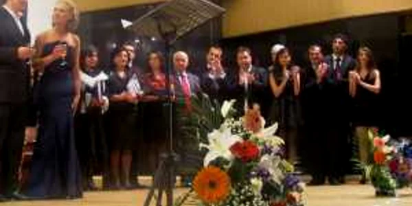 La sfârşitul galei, premianţii au urcat pe scenă pentru o poză de grup