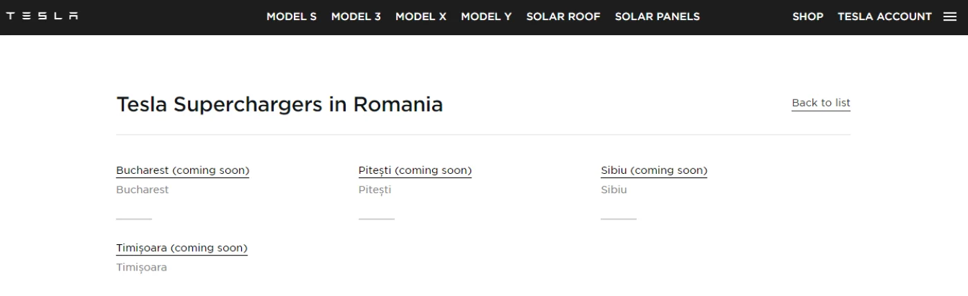 tesla romania