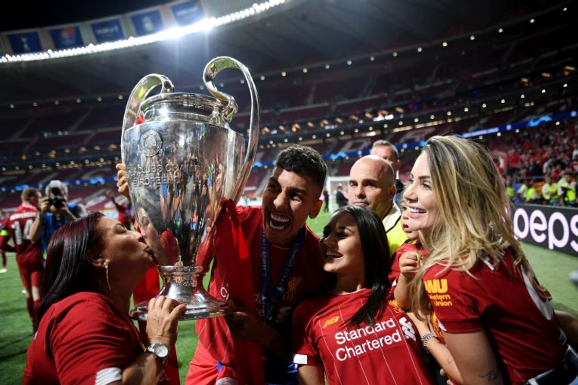 Firmino a avut toată familia alături