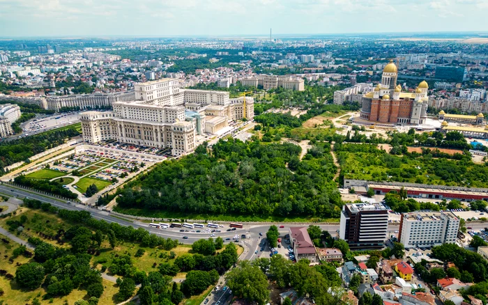 București, imagini aeriene. Sursa: Freepik.com