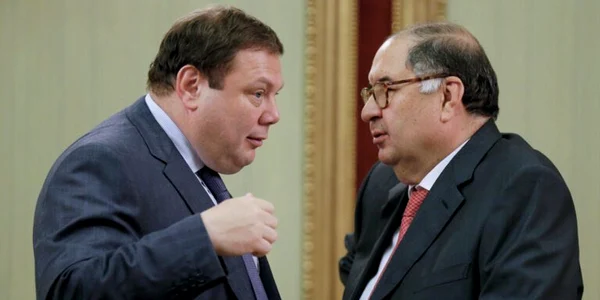 Aliser Usmanov și Mihail Fridman jpg