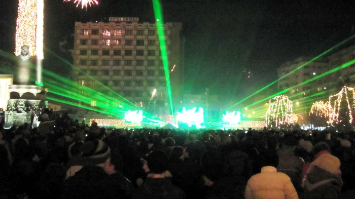 În Piaţa Unirii va avea loc spectacolul de Revelion