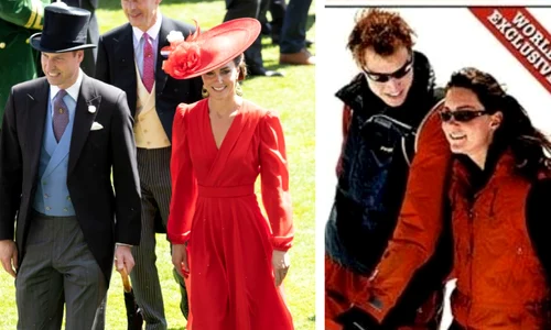 William și Kate colaj The Sun jpg