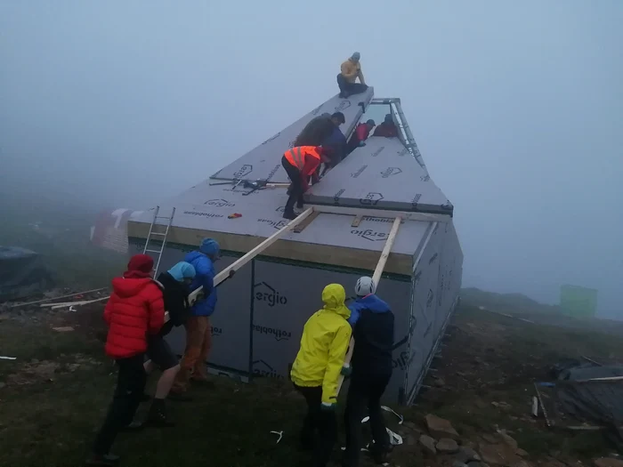 Refugiul Scara va putea găzdui maximum 18 persoane FOTO Asociația Montană Carpați