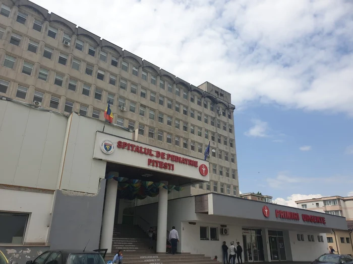 Spitalul de Pediatrie Pitești Foto: Alex Vlaicu