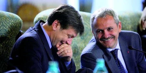 Crin Antonescu si Liviu Dragnea FOTO Razvan Chirita / Mediafax