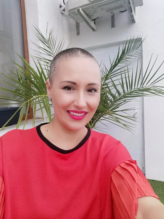 Ana-Maria Ciauşu a început lupta împotriva cancerului în urmă cu un an FOTO: arhiva personală Ana-Maria Ciauşu