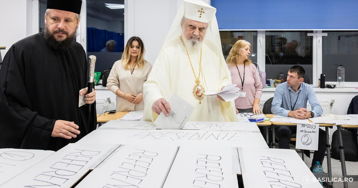 Patriarhul Daniel a votat: un gest simbolic în alegeri