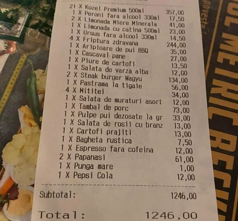 Nota de plata de 1.200 de lei