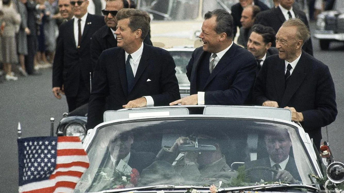 Președintele american John F. Kennedy în Berlinul de Vest în 1963 