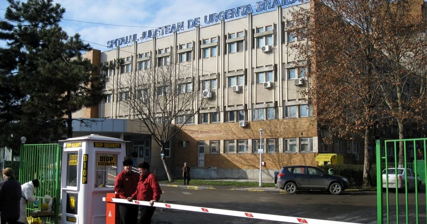 Victima a fost transportată la spital 