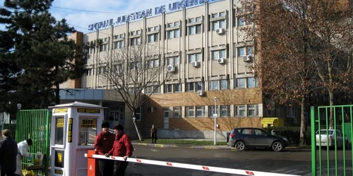 Victima a fost transportată la spital 