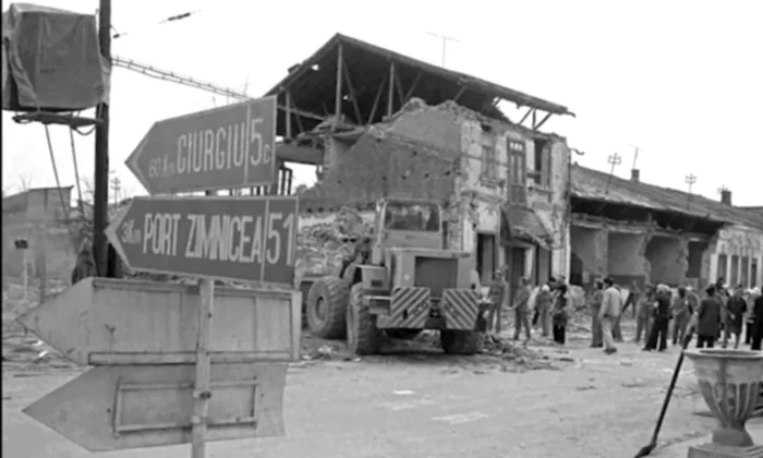 Zimnicea, unul dintre orașele cel mai grav afectate de cutremurul din 1977