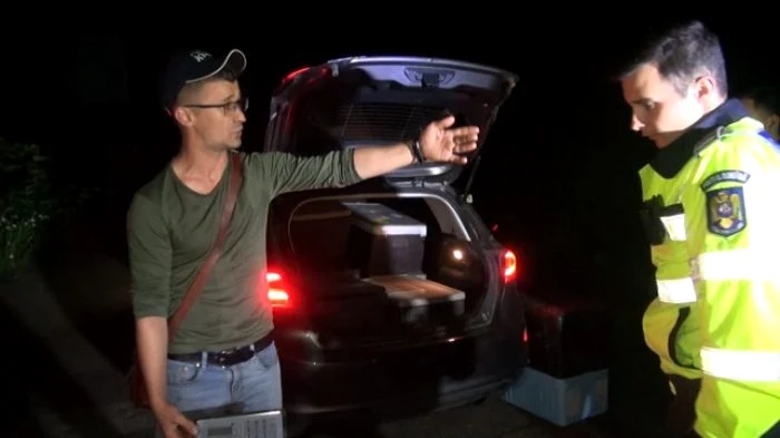 Șoferul prins cu o cantitate impresionantă de trufe în mașină FOTO captură video ProTv