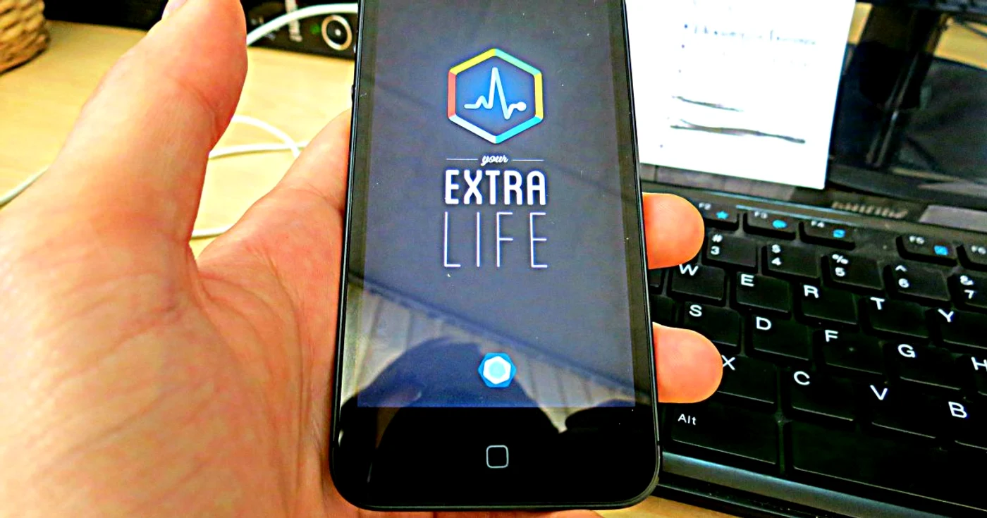 Your Extra Life este o aplicaţie pentru dispozitivele mobile FOTO Adevărul/Vlad Andriescu