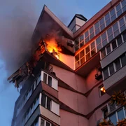 Război în Ucraina - clădiri distruse în Kiev FOTO Profimedia