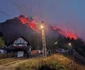 Incendiu de proporții pe Valea Oltului în comuna Racovița Vâlcea Foto Primăria Racovița