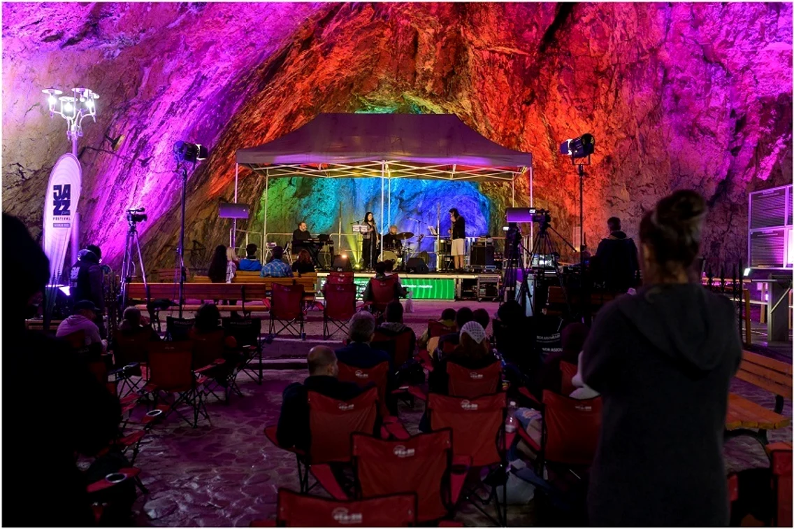 Jazz în „Peștera Regilor”. FOTO The Jazz Cave Festival / Facebook
