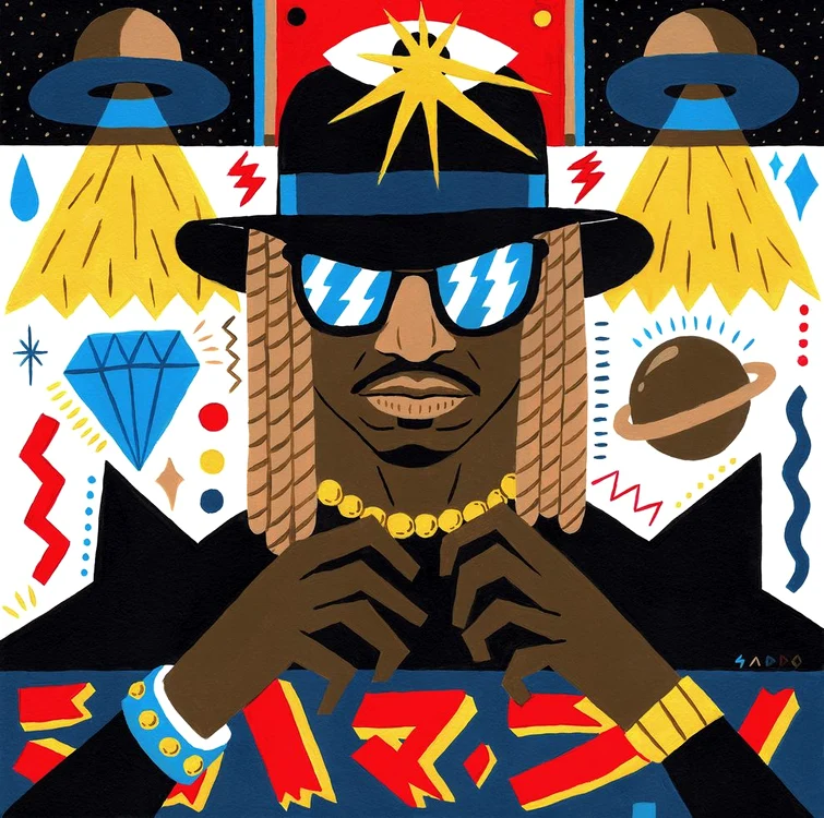 Future, unul dintre rapperii ilustrați de Saddo