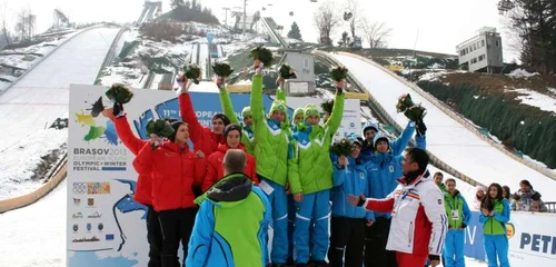 Slovenia a câştigat proba pe echipe