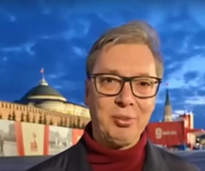 Președintele Serbiei a dat un interviu în Piața Roșie din Moscova. „Dacă UE vrea să pedepsească pe cineva, să mă pedepsească pe mine”