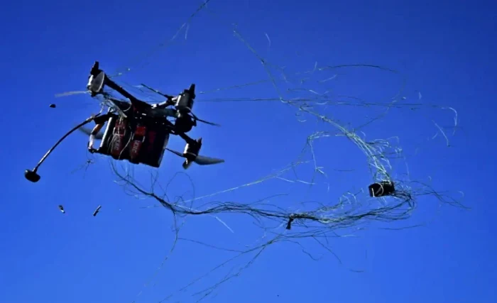 Sistemul de capturare a dronelor Cipa FOTO BlueBird Tech via Defense Blog