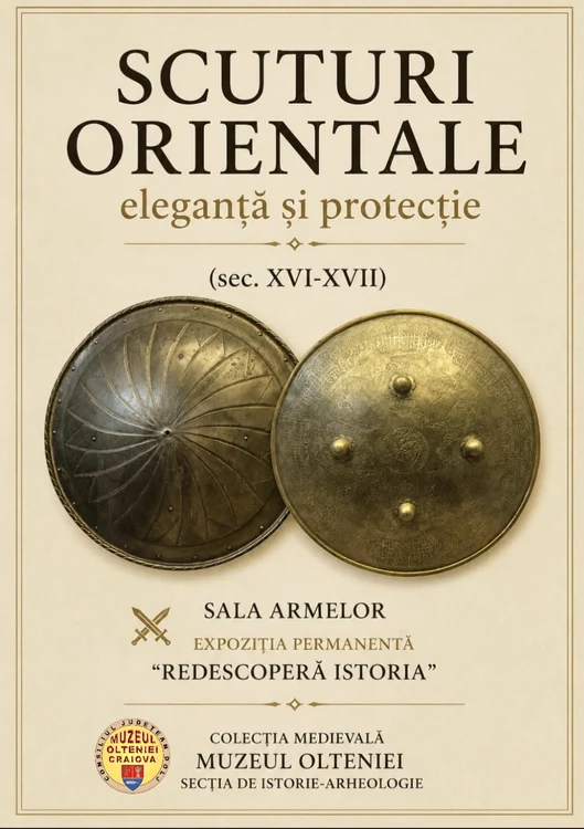 Scuturile orientale (© Facebook / Muzeului Olteniei)