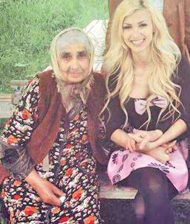 Andreea Balan si Ivanca, bunica din partea tatalui 
