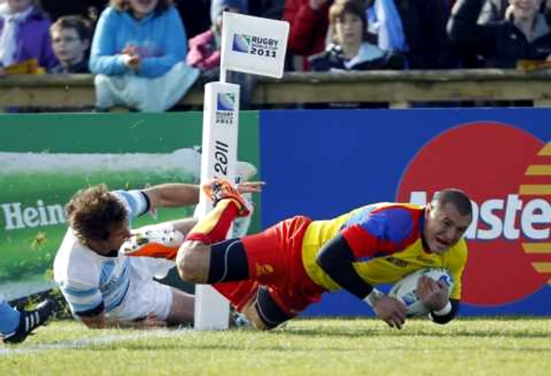 CUPA MONDIALĂ DE RUGBY: România - Argentina * Foto: Reuters