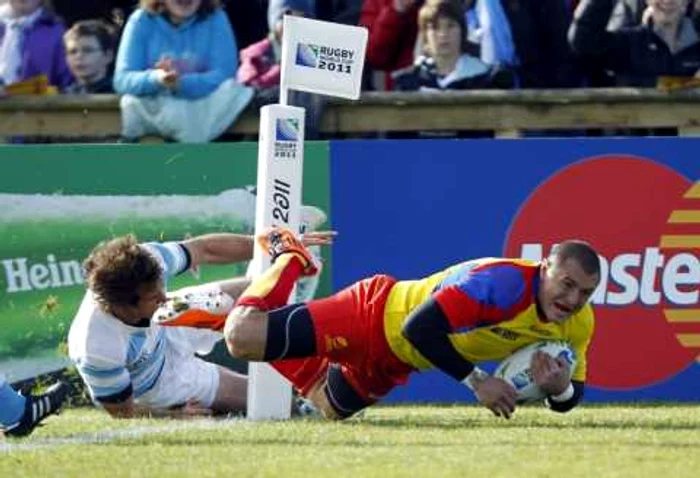 CUPA MONDIALĂ DE RUGBY: România - Argentina * Foto: Reuters