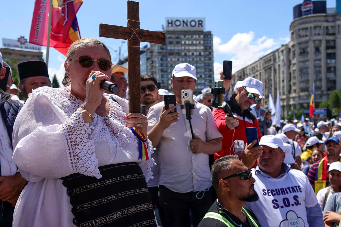 „Marșul Normalității”, organizat de Diana Șoșoacă/FOTO: Inquam Photos/Octav Ganea