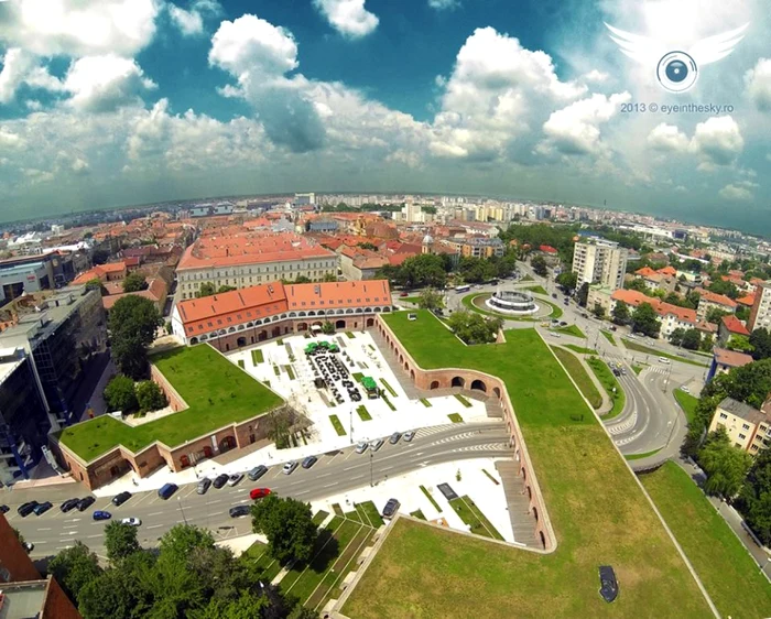 Timişoara va fi prezentată la Parlamentul European de la Bruxelles FOTO eyeinthesky.ro