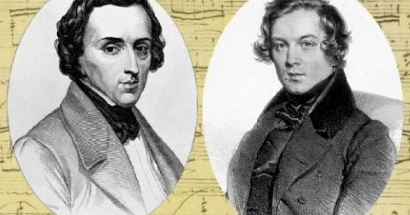Frederic Chopin şi Robert Schumann