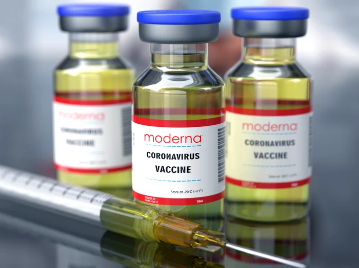 Vaccinul împotriva Covid-19 este produs de compania americană în domeniul biotehnologiei Modernafoto: Shutterstock