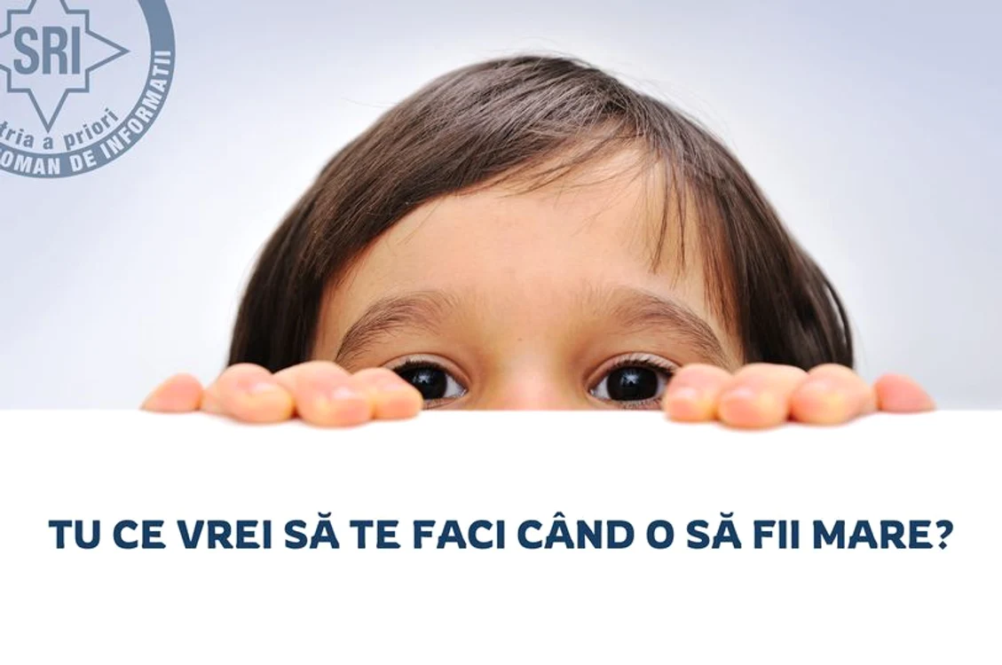 Întrebarea lansată de SRI de Ziua Copilului. FOTO Facebook SRI