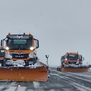 deszapezire aeroport FOTO: Facebook/Bucharest Airports