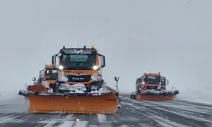 deszapezire aeroport FOTO: Facebook/Bucharest Airports