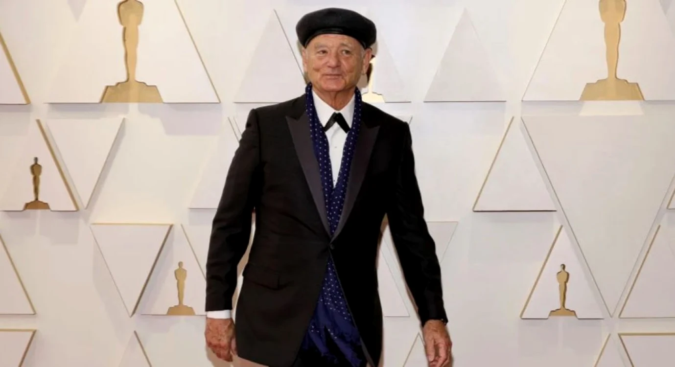 Bill Murray, actorul salvat de o pictură, aplaudat pe scenă / foto: GettyImages