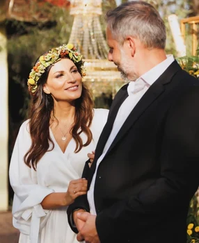 Ioana Ginghină s-a căsătorit anul trecut cu Cristi Pitulice foto: Instagram  